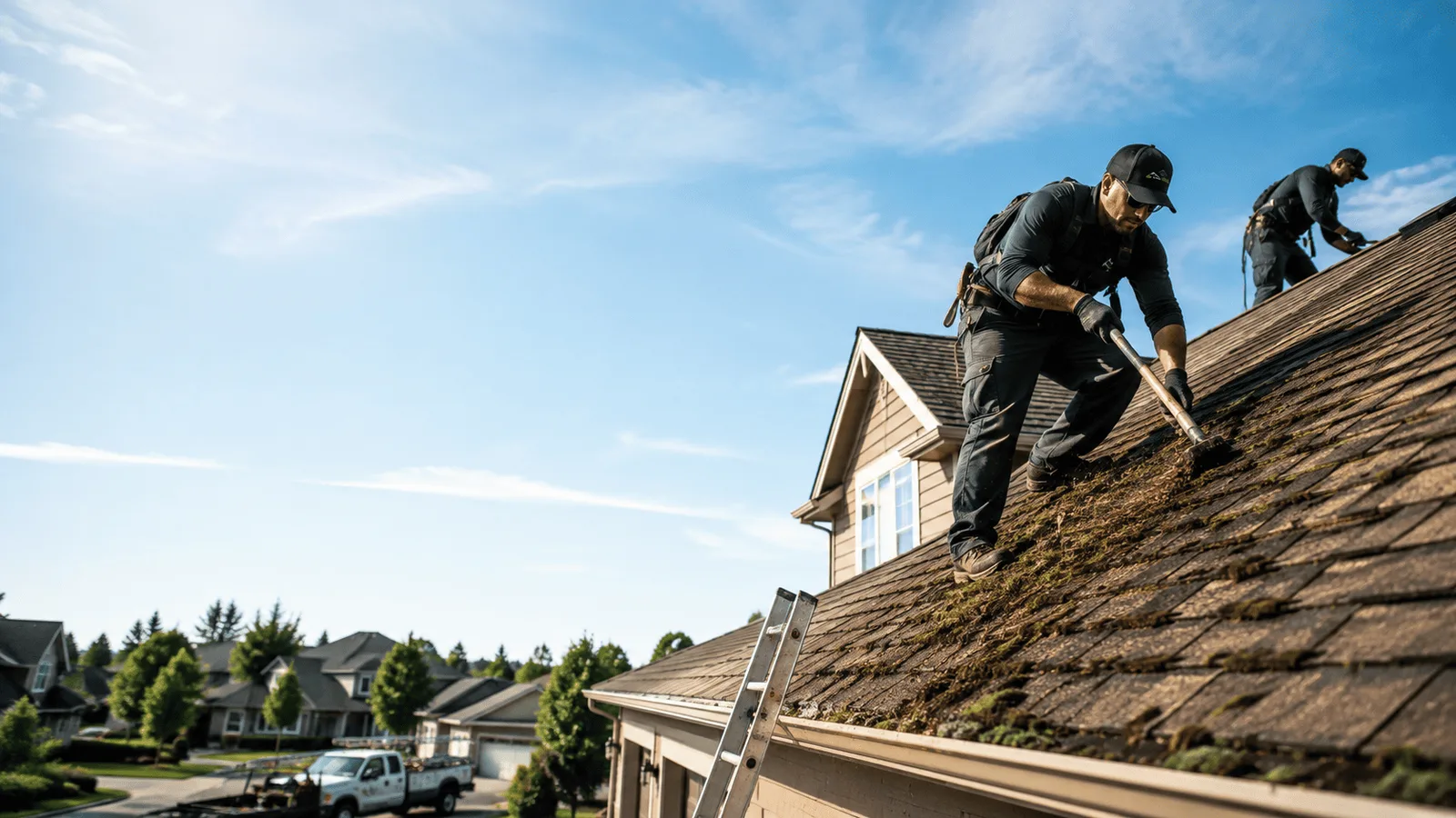 Roof Moss Removal in Danvers, MN near me